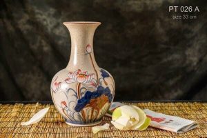 Tỏi ngấn men rạn sen màu