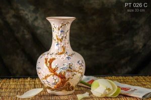 Tỏi ngấn men rạn khắc đào