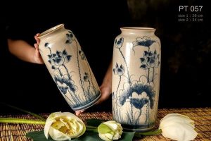 Lọ phích men rạn sen