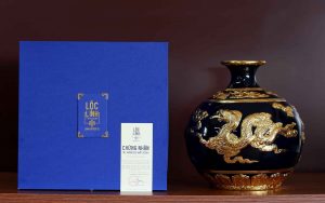 Lộc linh tam hộp Tỵ Dậu Sửu đen