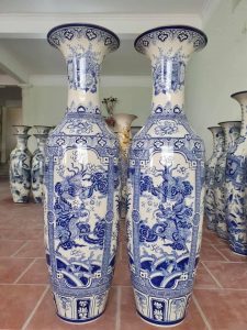 Lộc bình Long Ly Quy Phụng men lam