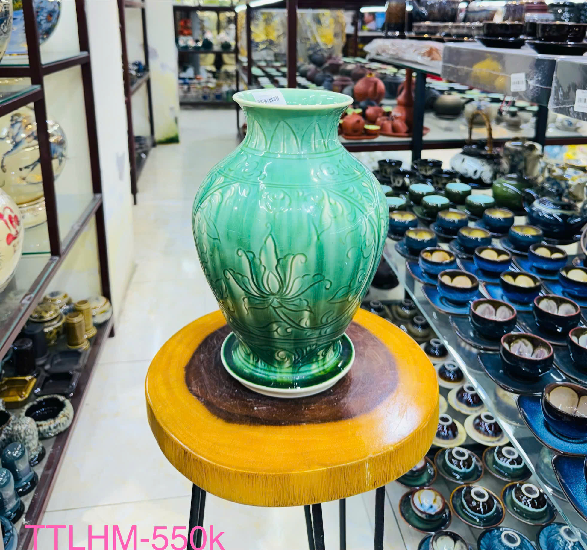 Lọ vuốt tay khắc nổi - Ảnh 2