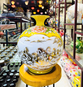 Bình hút lộc thuyền ngựa