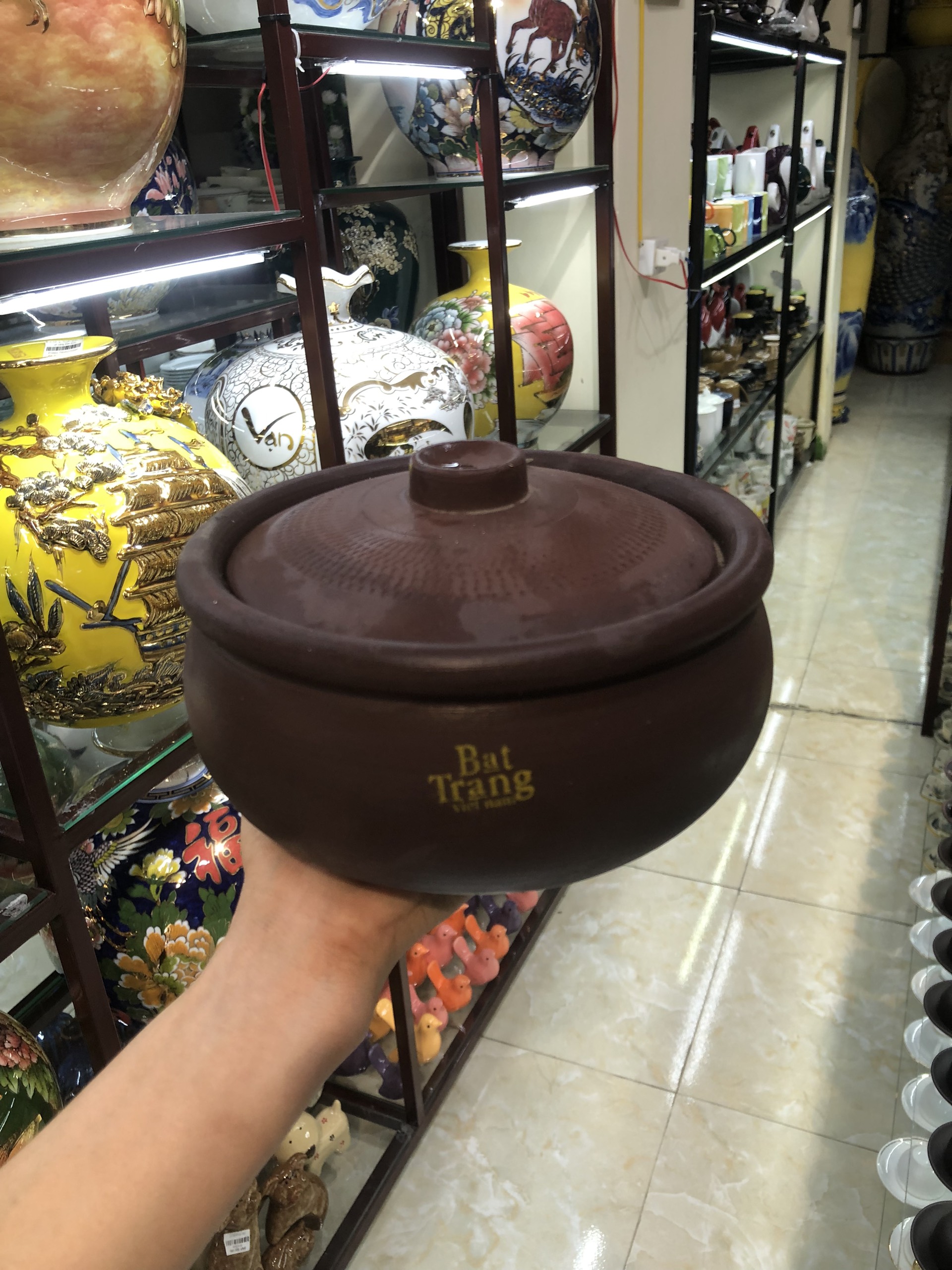 Nồi Gốm Kho Cá Bát Tràng