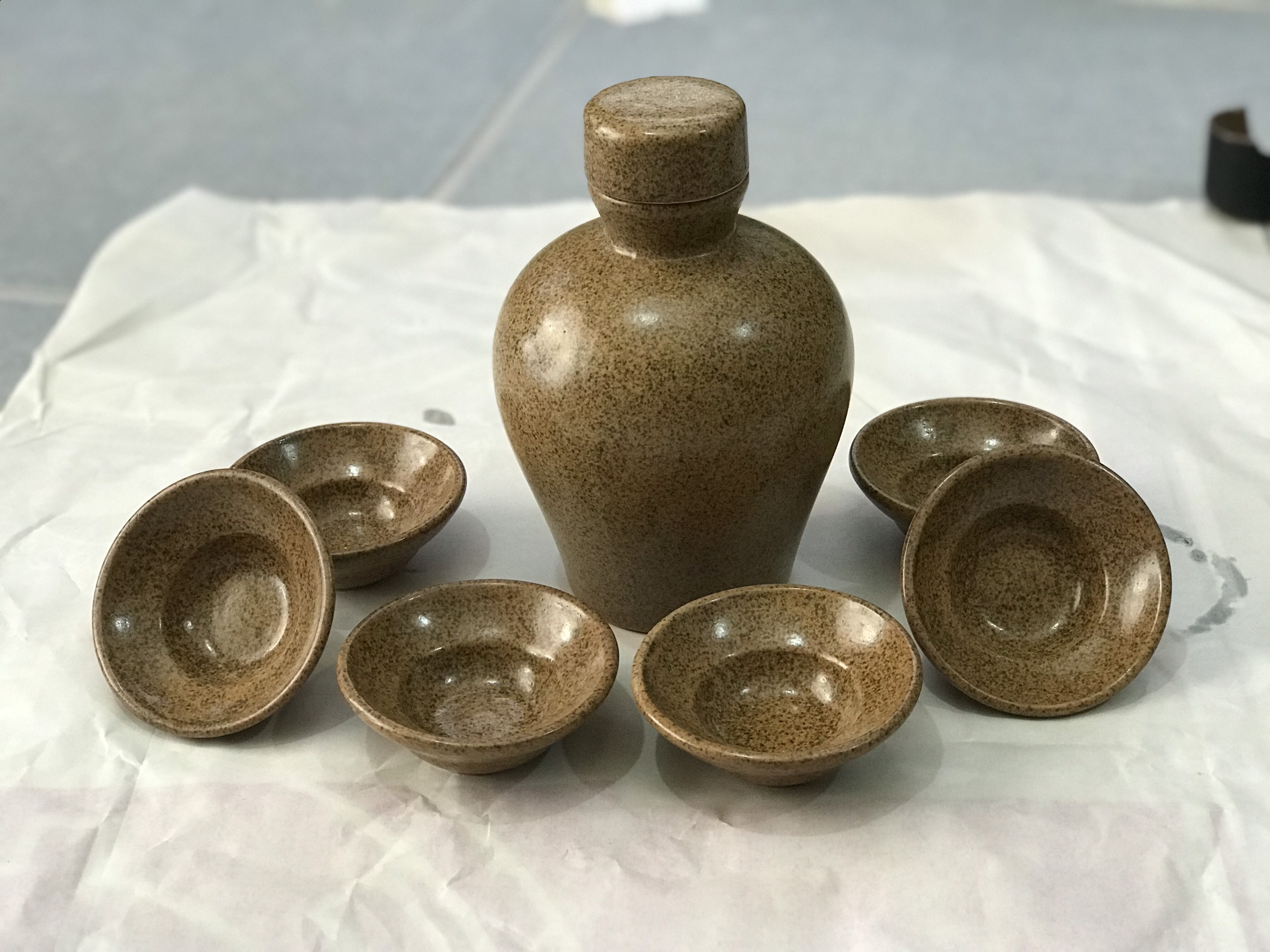 Bộ Rượu Men Nhám - Ảnh 3