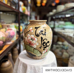 Gốm mộc chữ