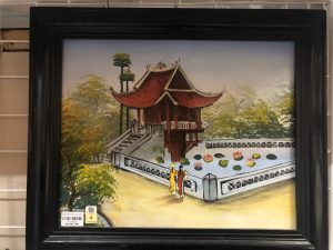 Tranh Chùa Một Cột