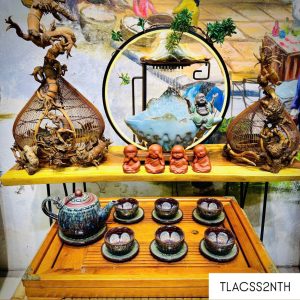 Bộ ấm chén men ngọc thạch
