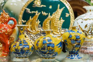 Bộ mini vuốt tay vàng vẽ vàng 24K