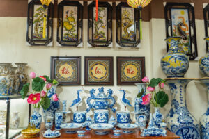 Bộ đồ thờ men rong 02