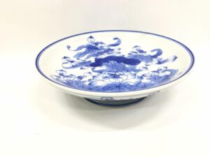Mâm bồng men rong vẽ tay