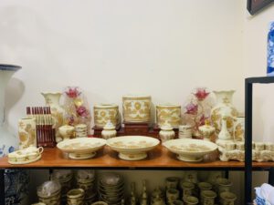 Bộ đồ thờ in vàng kim 01