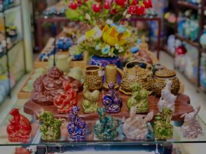 Tượng tuổi dần vẽ vàng 24k