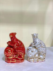 Tượng tuổi tý vẽ vàng 24k