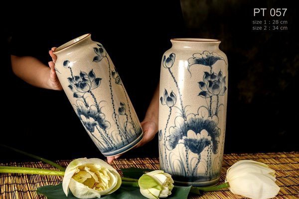 Bình gốm men rạn cổ - Ảnh 5
