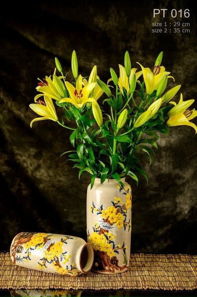 Bình gốm men rạn cổ - Ảnh 8