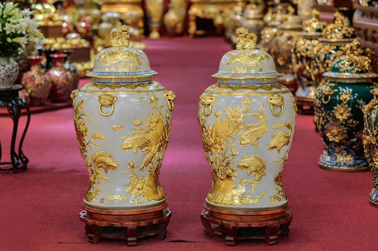 Choé bày Cửu ngư quần hội - Ảnh 3