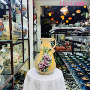 Lọ đắp hoa nổi